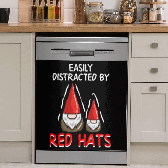 Gnomes - Gnome Collecting - Gnome Collector Dish Washer Covers