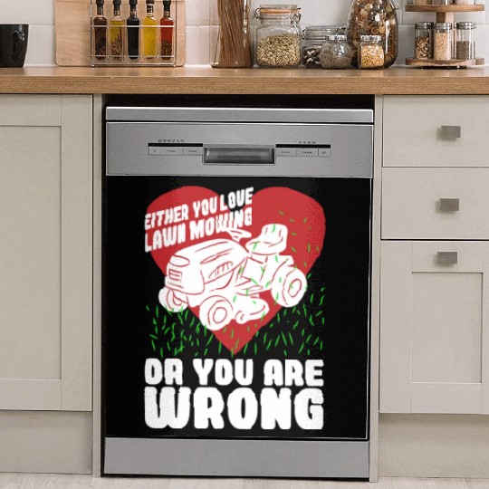 Lawn Mowing Lawn Mower Gardener Dish Washer Covers