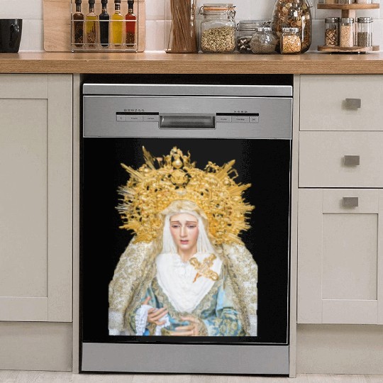 Virgin Mary Mother of Jesus Madonna Dish Washer Covers