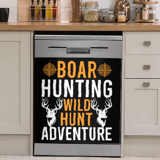 Boar Hunting Wild Hunt Adventure Dish Washer Covers