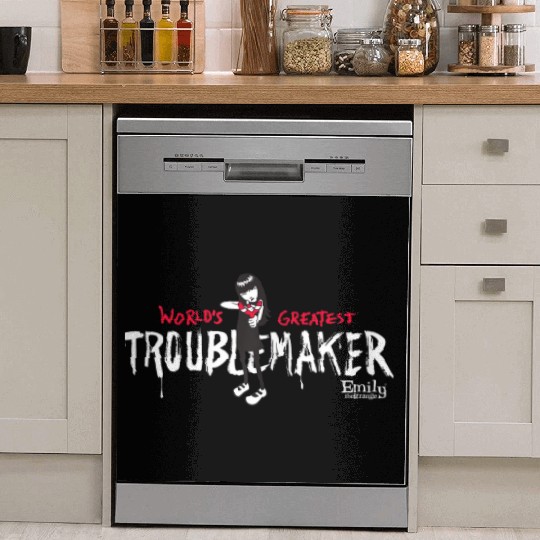 Emily The Strange World s Greatest Troker Dish Washer Covers
