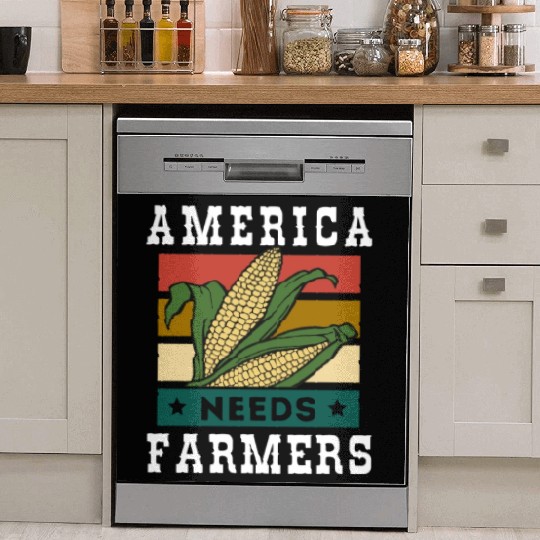 America Needs Farmers Dish Washer Covers