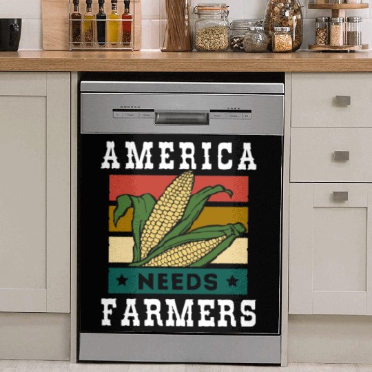 America Needs Farmers Dish Washer Covers