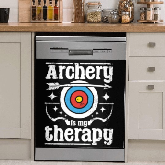 Archery is my therapy Dish Washer Covers