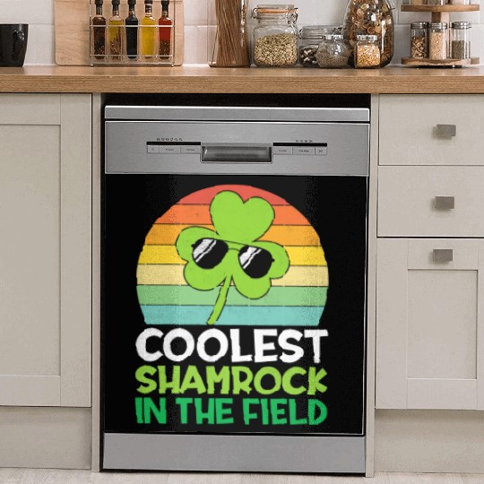 Toddler Boys St Patricks Day Coolest Shamrock Dish Washer Covers