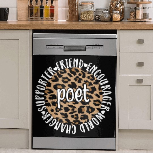 Poetry Poet Poetry Lover Poem Writer Dish Washer Covers
