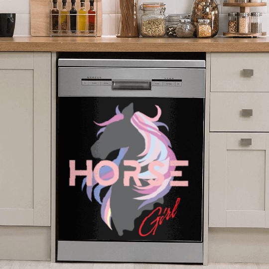 Horse Girl Dish Washer Covers Horse Lovers Gift Equestrian