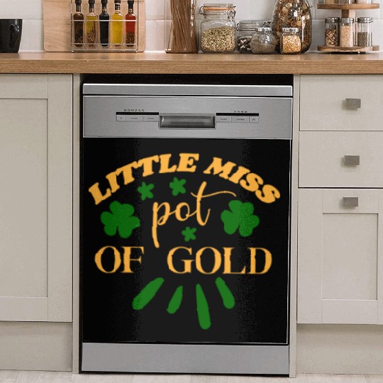 Little miss pot of gold Dish Washer Covers