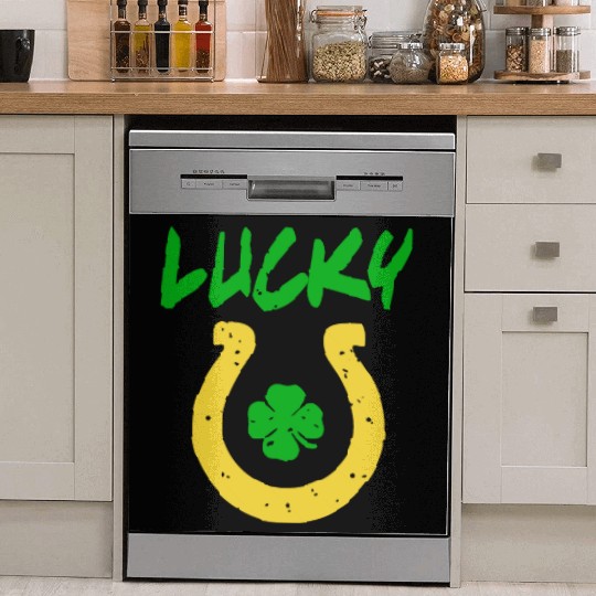 Luck St Patrick s Day Horse Shoe irish Dish Washer Covers