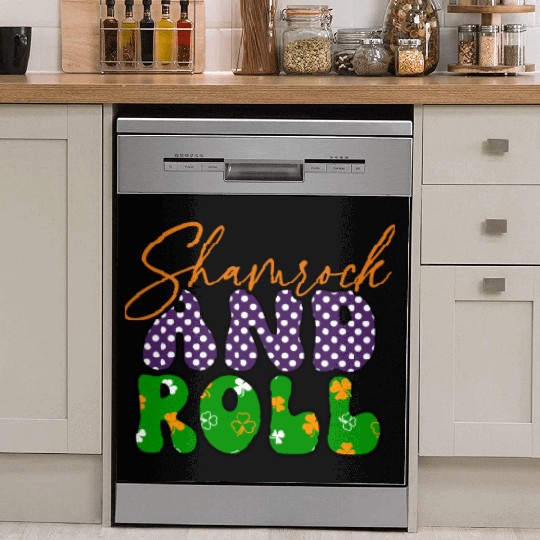 ShamrockPatricks Day Sublimation Dish Washer Covers