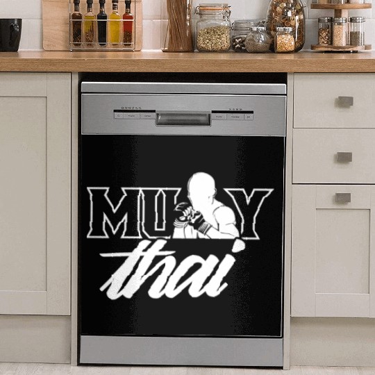 Muay Thai Hobby Fighter Boxing Martial Arts Dish Washer Covers