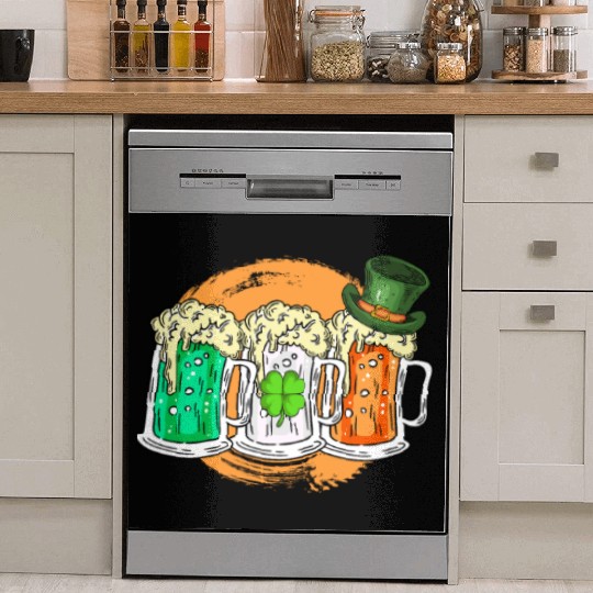 Ireland beer Irish St. Patrick's Day Dish Washer Covers