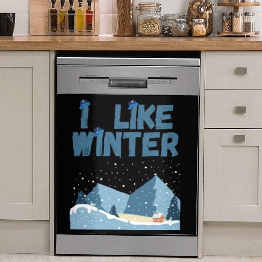 I Like Winter Dish Washer Covers