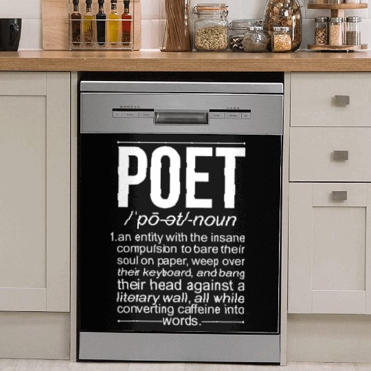 Poet Definition Poetry Poem Writer Poetry Lover Dish Washer Covers