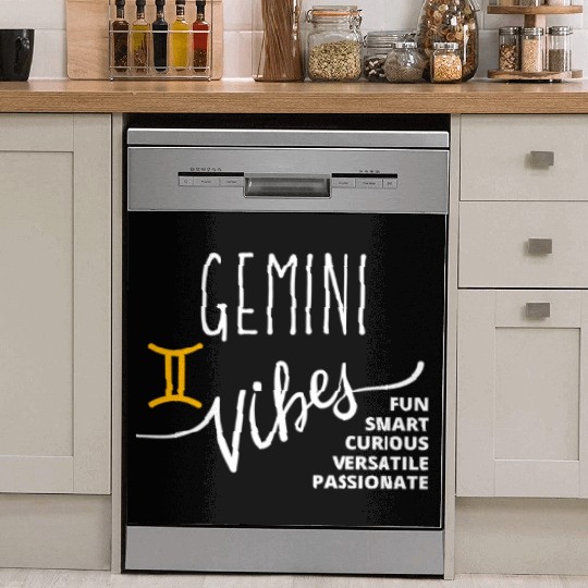 Gemini: Embrace Your Dual Nature with this Fun and Dish Washer Covers