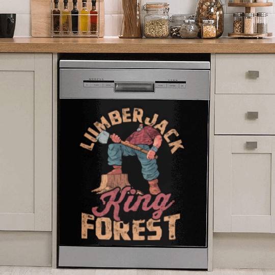 Lumberjack - the king of the forest - Lumberjack Dish Washer Covers