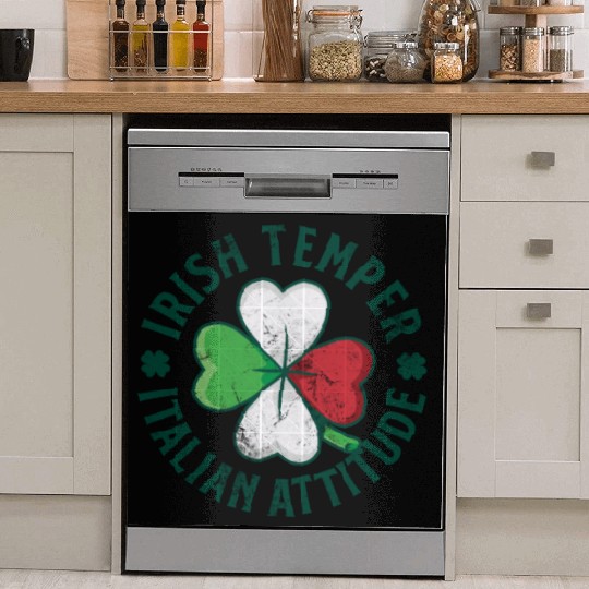 Irish Temper Italian Attitude Dish Washer Covers