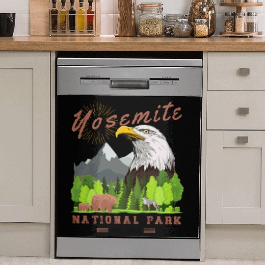 Yosemite National Park Dish Washer Covers