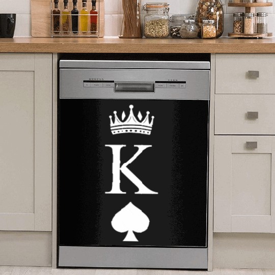 King of Spades - Boyfriend gift for Valentine's Dish Washer Covers