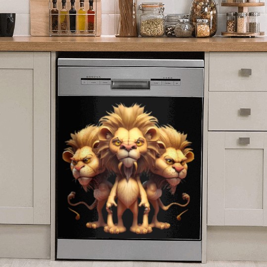 Tree lion Dish Washer Covers