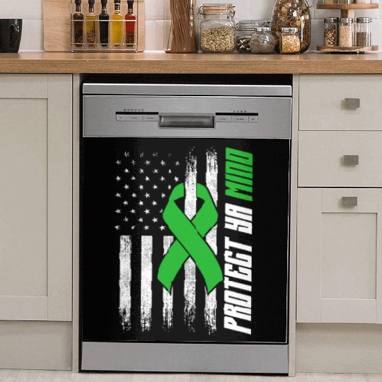Protect Ya Mind Mental Health Awareness Depression Dish Washer Covers