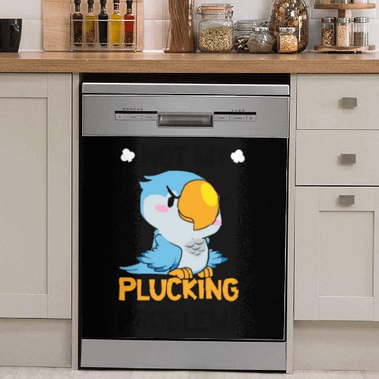 Chicken Mean Pet Plucking Angry Farm Animal Dish Washer Covers