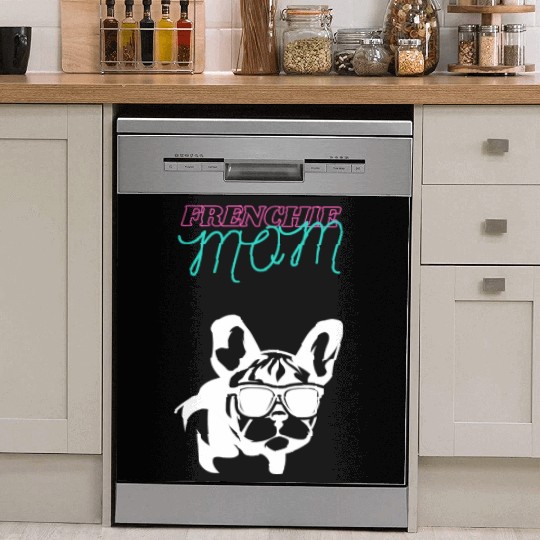 Frenchie Mom Dish Washer Covers