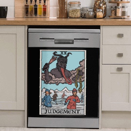 Judgement by Krampus Dish Washer Covers