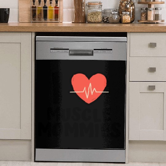 I Love Muscle Mommies Dish Washer Covers