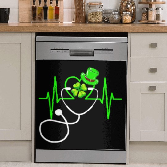 Leopard Mama Lightning Bolt Meltdown Manager West Dish Washer Covers