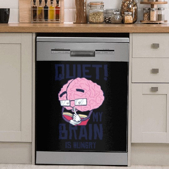 Book Lover Brain Reading Books Literature Dish Washer Covers