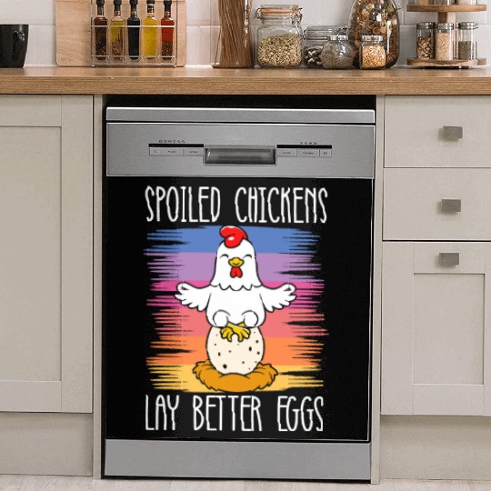 Chicken Farmer Chicken Whisperer Farm Animal Dish Washer Covers