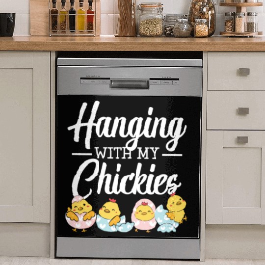 Chicken Farmer Chicken Whisperer Farm Animal Dish Washer Covers