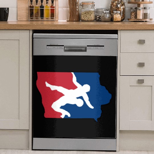 Iowa Wrestling Dish Washer Covers