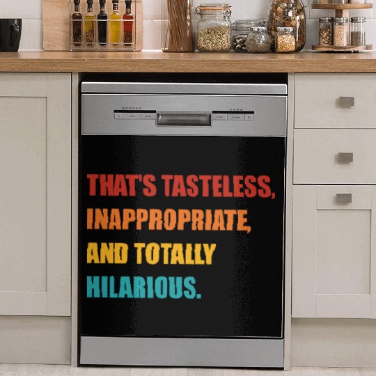That's Tasteless, Inappropriate Dish Washer Covers