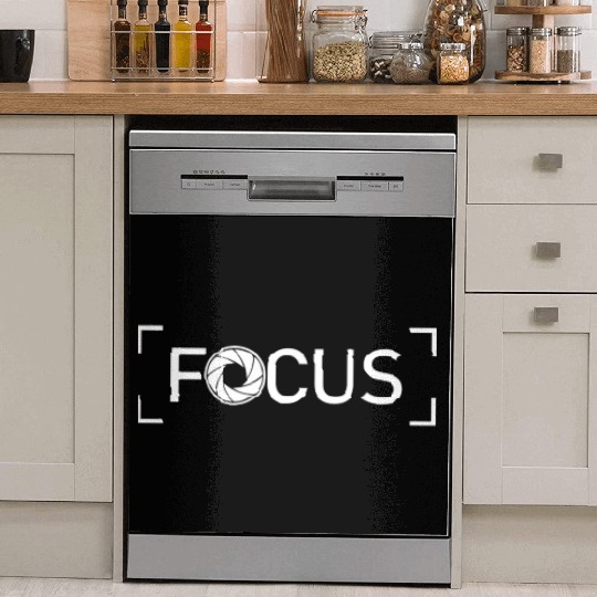 Funny Camera photography quote gift Dish Washer Covers