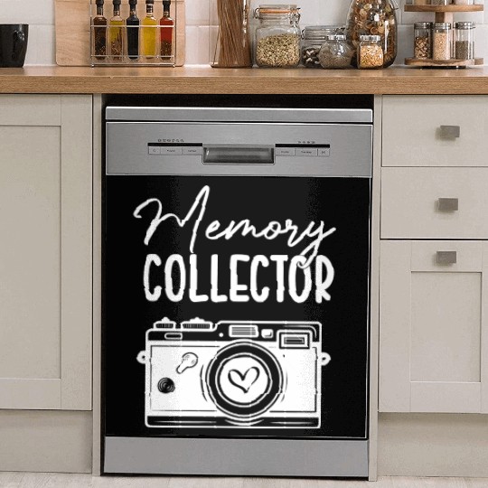 Funny Camera photography quote gift Dish Washer Covers