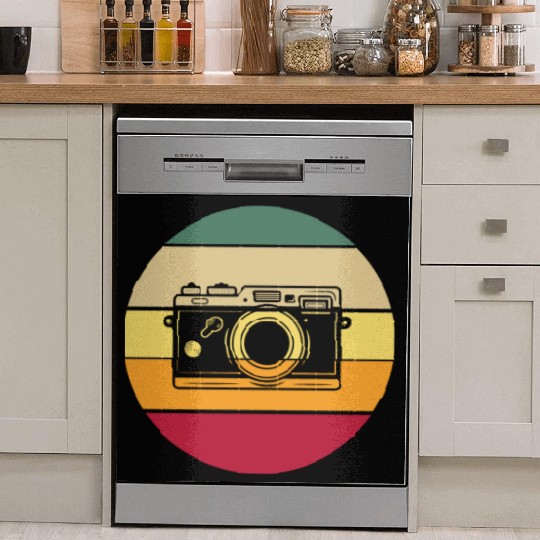 Funny Camera photography quote gift Dish Washer Covers