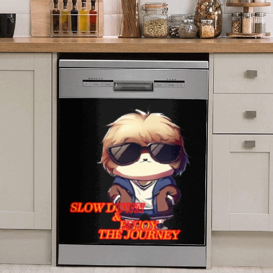 Cool Sloth "Slow down and enjoy the journey" Dish Washer Covers