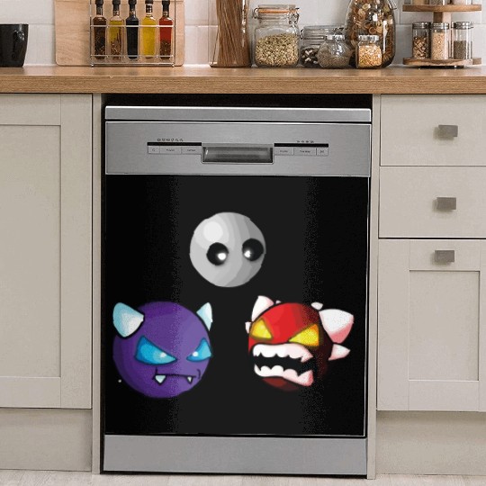 geometry dash insane game Dish Washer Covers