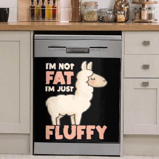 Alpaca Lunch Funny Animals Llama Alpaca Lover Dish Washer Covers