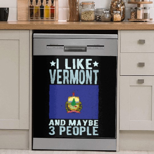 Vermont Flag US State Dish Washer Covers
