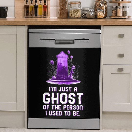 A Ghost Of Who I Used To Be Emo Unisex Dish Washer Covers