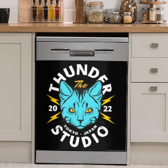 Thunder Cat Dish Washer Covers graphic design Dish Washer Covers cat