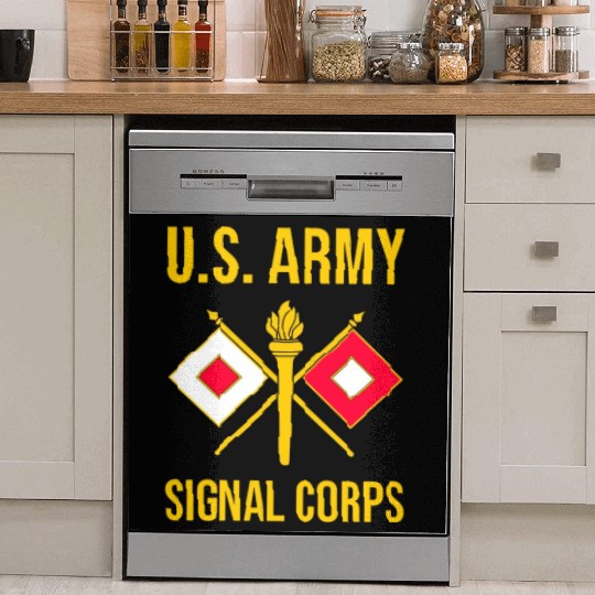 ARMY SIGNAL CORPS BRANCH USASC US Dish Washer Covers