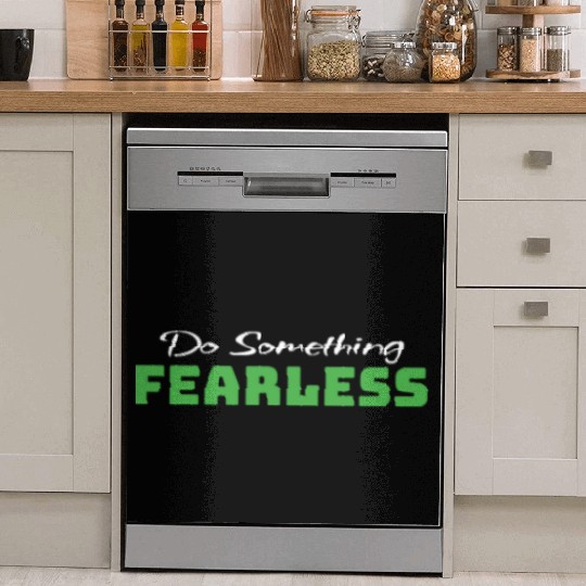 Do Something Fearless Green Dish Washer Covers