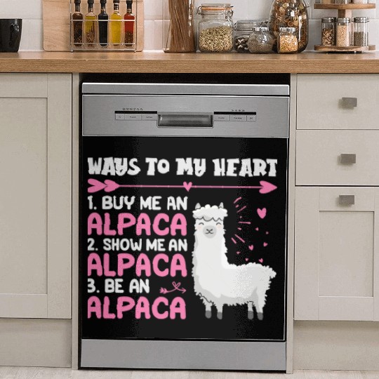 Ways To My Heart Valentin s Day Couples In Love Dish Washer Covers