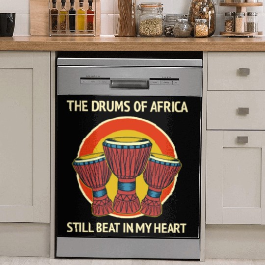 Djembe Player Drummer Music Drum Musician Dish Washer Covers