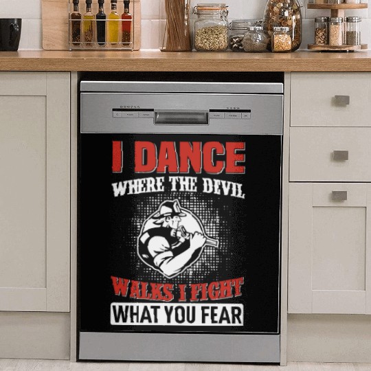I Dance Where The Devil Walks Dish Washer Covers
