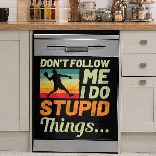 Dodgeball Player Coach Team Sports Funny Dish Washer Covers